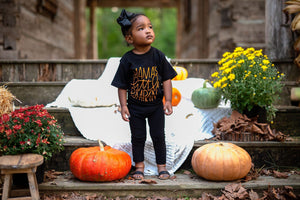 Mama's Little Pumpkin short sleeve graphic tee for Kids